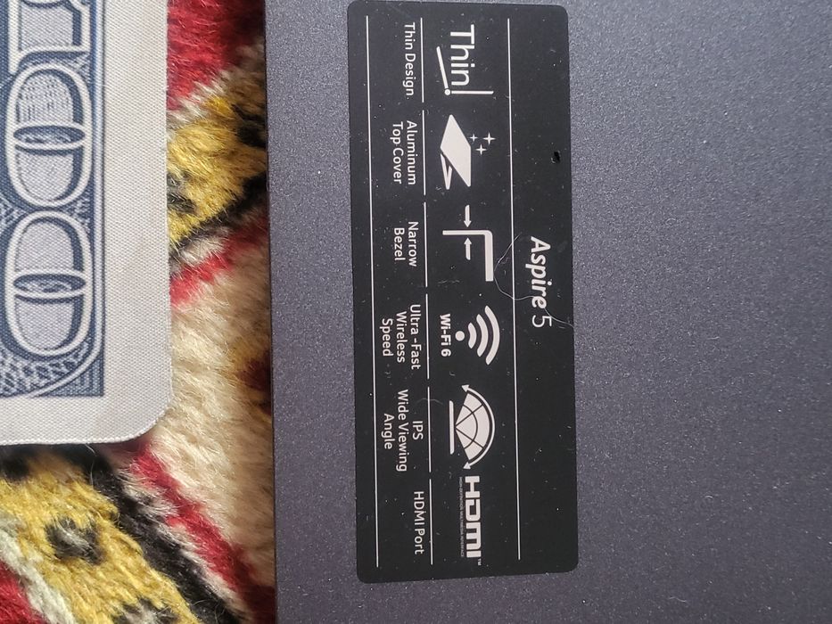 Ноутбук Acer черный