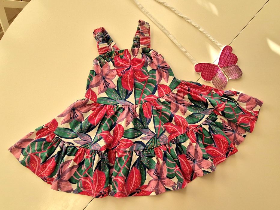 Лот летни дрехи за момиче C&A, H&M, Sinsay и др. , размер 86–92