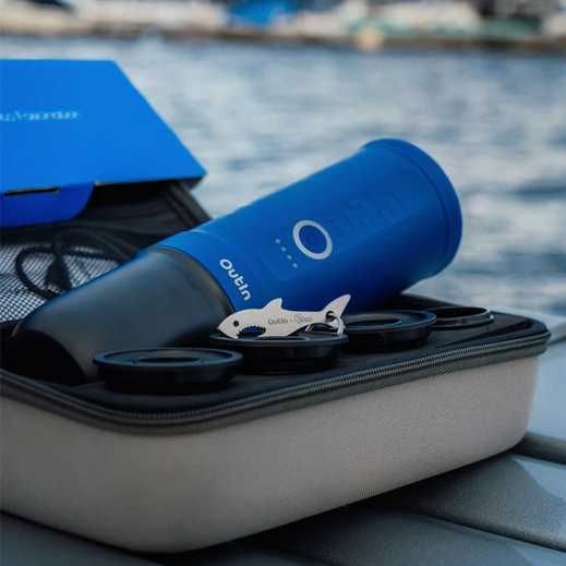 Преносима кафемапина Outin Ocean shark edition