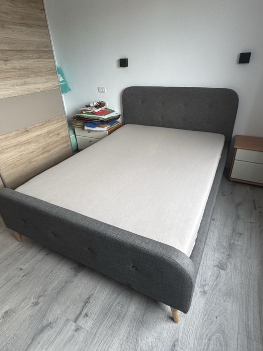 Pat 140x200 cu saltea