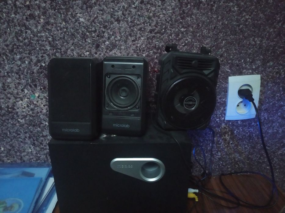 Microlab damawni kalonka usb aux bulutus bor