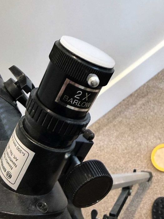 Телескоп BRESSER Solarix 76/350 Telescope - Black черен за слънце луна планети слънчево затъмнение