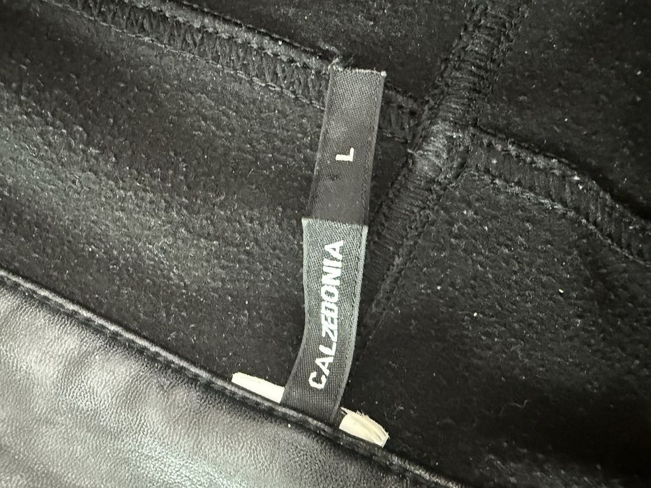 Кожаные брюки Calzedonia