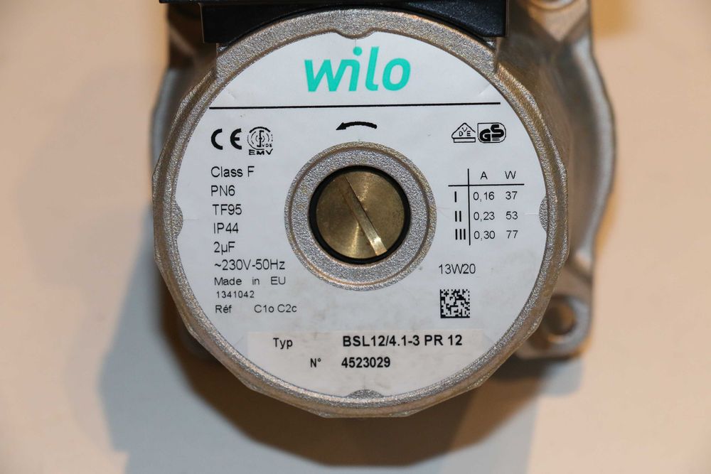 Pompa Wilo BSL 12/4.1-3 PR 12 centrala termicaMotan Start BT