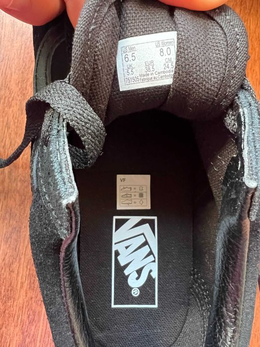 Кецки Vans unisex 38.5  (24.5см)