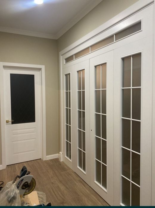 Есик орнату Установка дверий