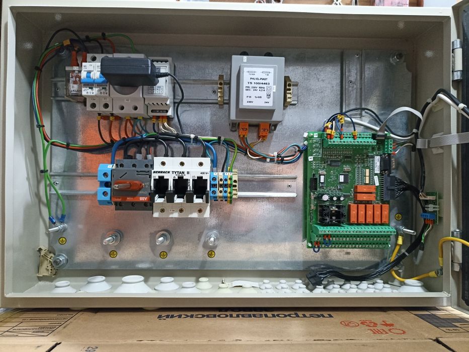 Щит управления вентиляции