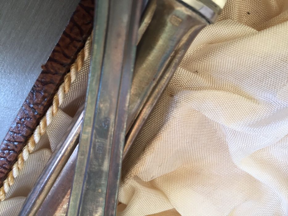 комплект посребрени кухненски прибори