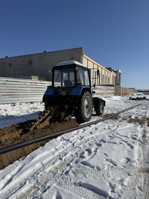 Услуги траншеекопатель бара