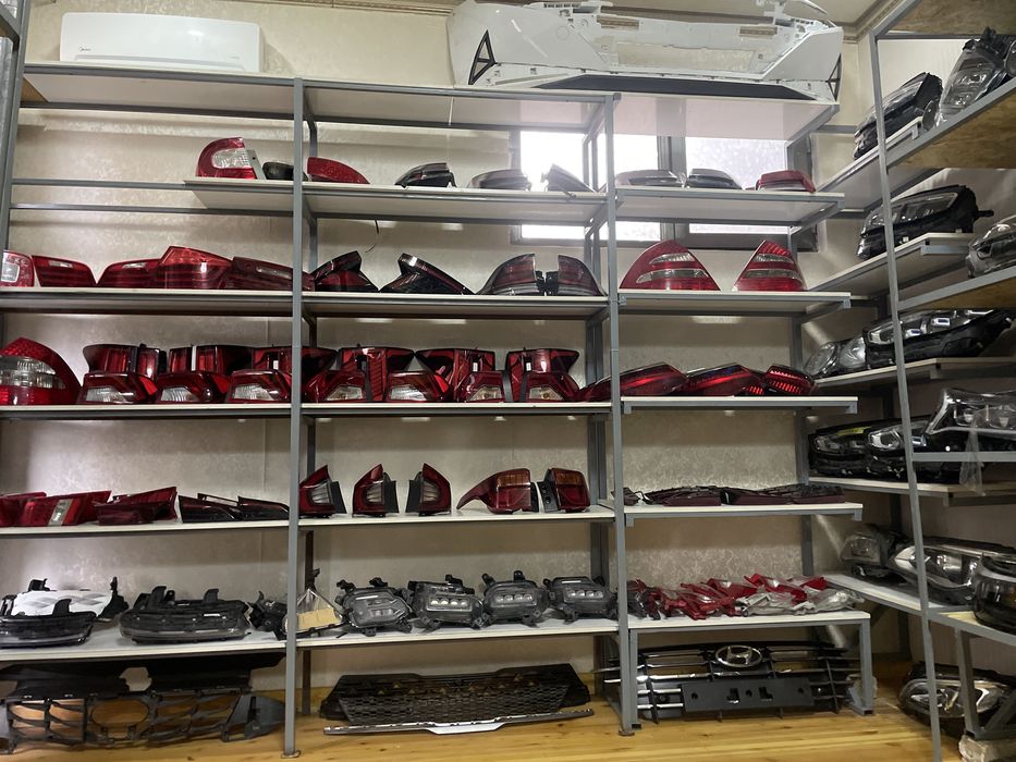 Hyundai Kia Byd va Mercedes Бампер экран фара туманка капот багач  бор