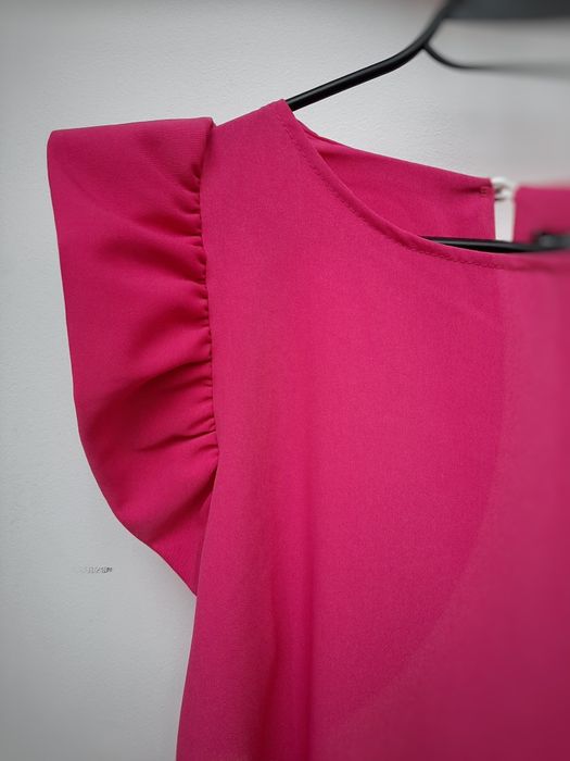 Розова ежедневна рокля