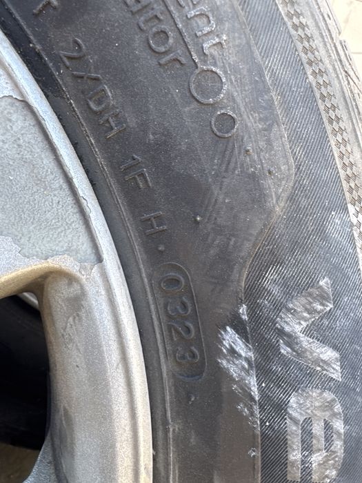 Jante 5x112 cu anvelope 195/65r15 dot 2023