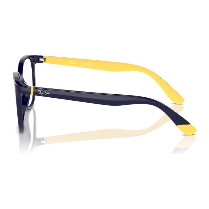 Ray-Ban RY1631 3937 Dark Blue on Yellow - Kids Optical Frames 47mm