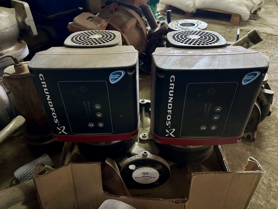 Сдвоенный насос Grundfos серий Tped