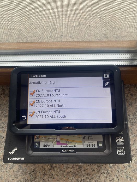 Gps Garmin 770 dezl Tir- Camion -Autoturism Harti full Europa