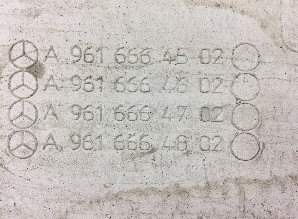 9606664203 Placa treaptă superioară completă, stânga MERCEDES-BENZ Antos, Arocs, Actros MP4 (2012-) MERCEDES-BENZ
