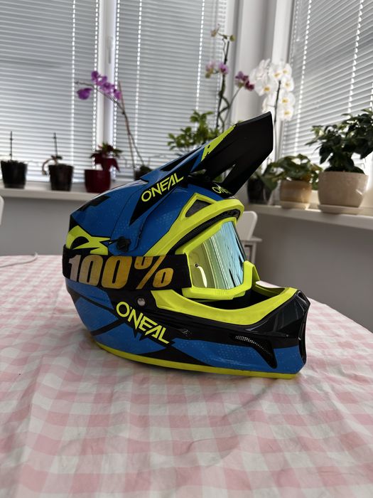 Каска Oneal+ маска 100%