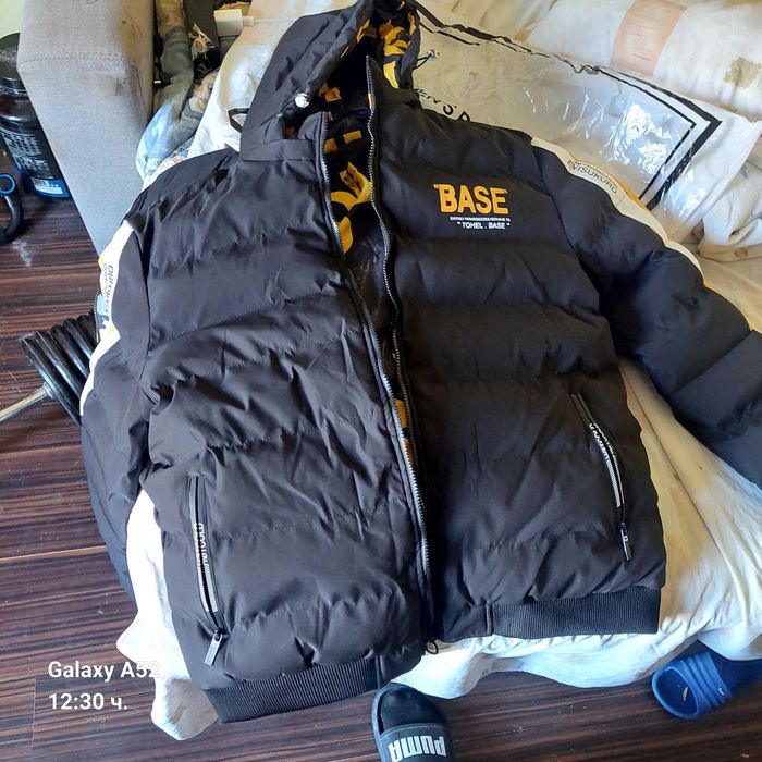 Зимно мъжко яке  с две лица