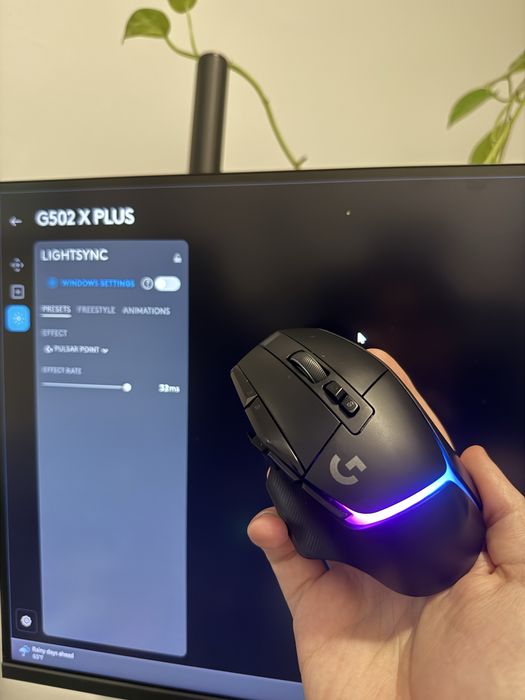 Mouse Gaming G502 X Plus