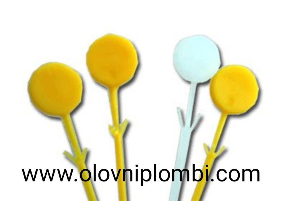 ПВЦ пломби за пожарогасители 230мм Индикаторни пластмасови пломби.