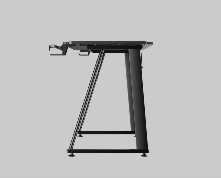 Birou gaming negru carbon