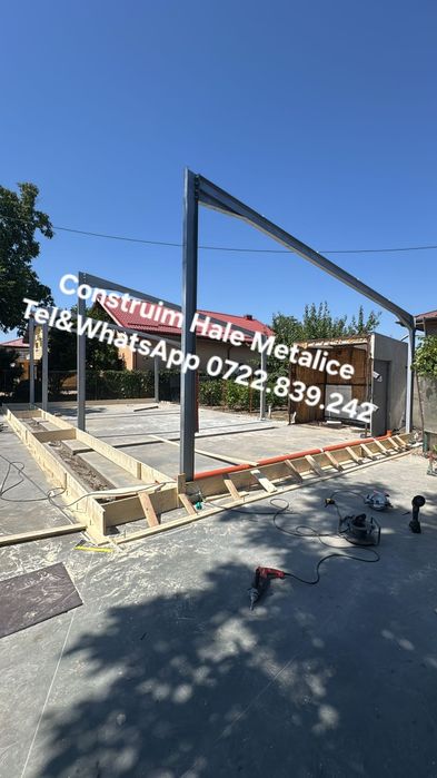 Vand hala metalica 10x30 structura panouri sandwich si alte dimensiuni