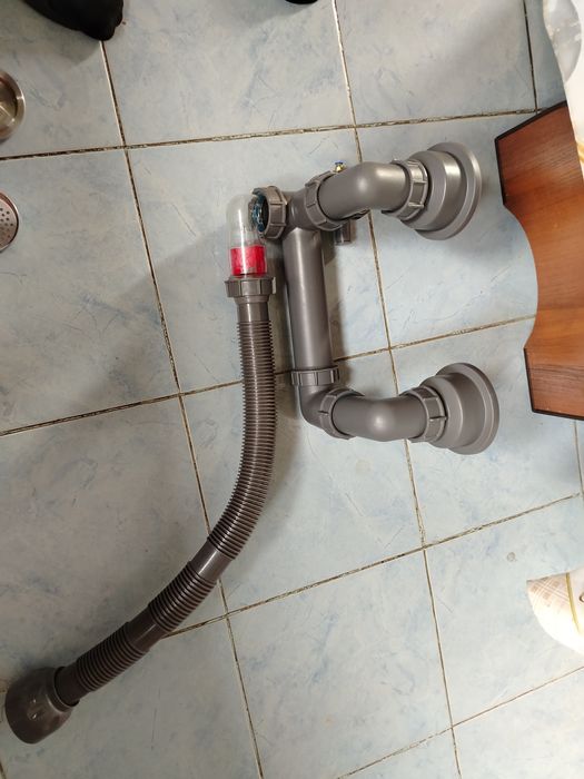 Сифон для кухонной мойки