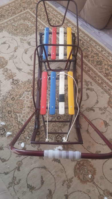 Санки сани двойни