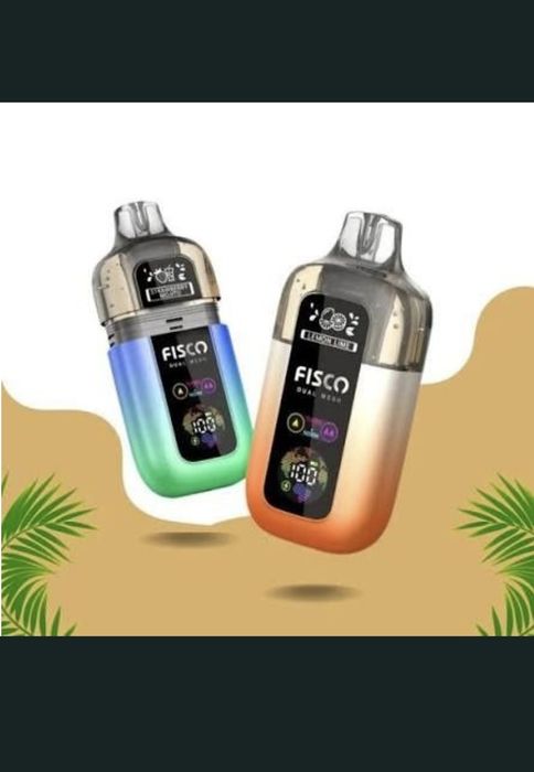 Vape 7000 Puffs Fisco Mod Turbo Nivel Lichid