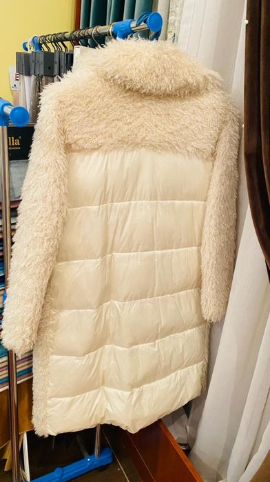 Стёганная куртка с мехом