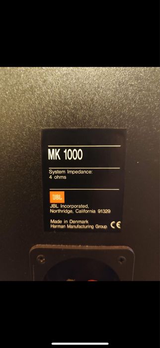 Jbl mk 1000 Тонколони