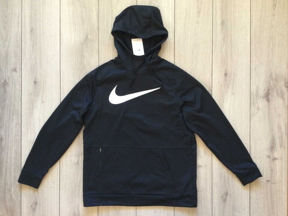 НОВ 100 % оригинален черен суичър фланела NIKE Найк размер L от САЩ