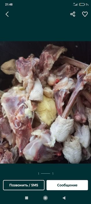 Продаю кости для собак и кошек