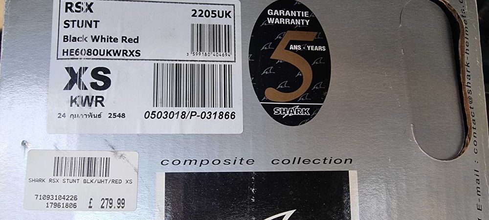 Каска Shark  Rsx Black