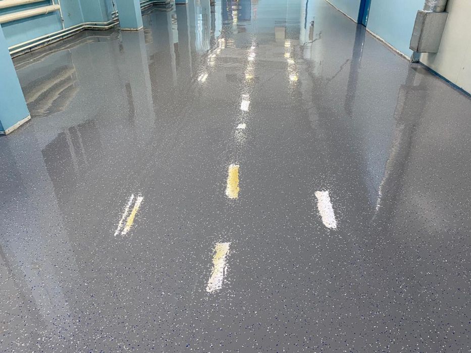 Полимерные наливные полы. Эпоксидные полы. Полиуретановые полы.