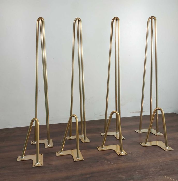 Метални крака за маси Фиба - hairpin legs.