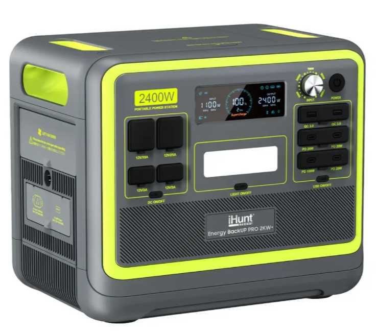 1000W и 2000W Автономни станции с UPS режим за захранване при аварии и прекъсвания на тока. Зареждане от ток 220V, соларен панел или 12V в кола