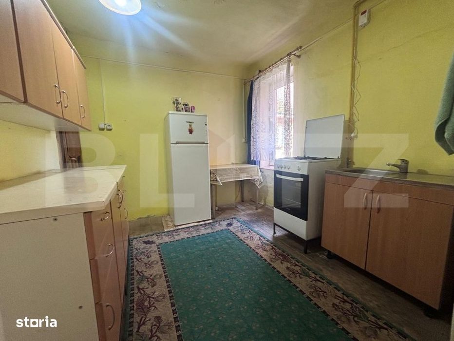 Apartament la casa, 1 camera, 37 mp, decomandat, gradina, Semicentral
