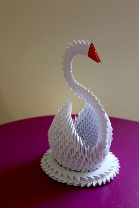 Лебеди самодельные