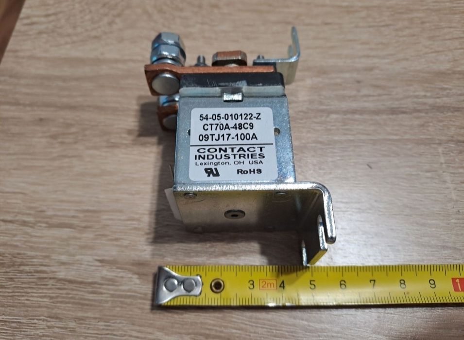 Contactor monopolar 100A, bobina la 48Vdc, made in USA, NOU