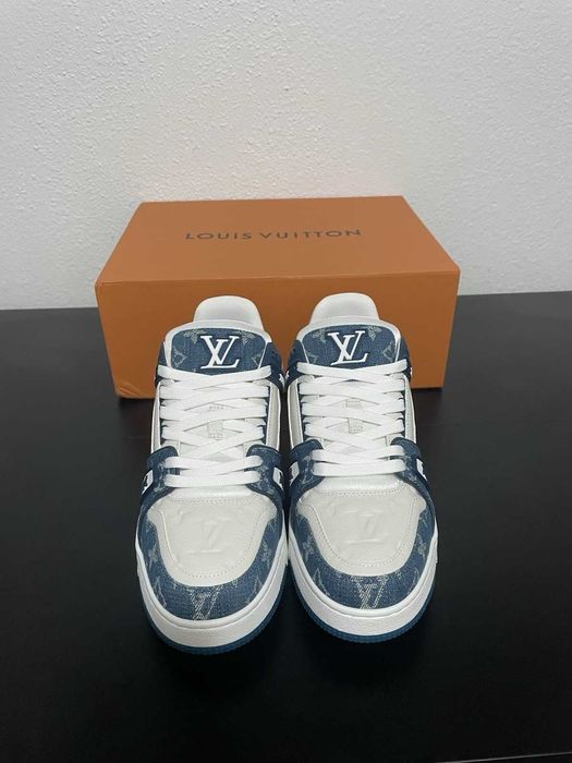 #CALITATE PREMIUM# Louis Vuitton Trainers LV Trainers Blue Albastru - Livrare Verificare - (Dispunem de mai multe modele)