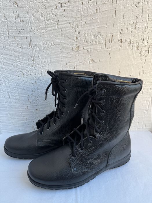 Берцы кожаные летние