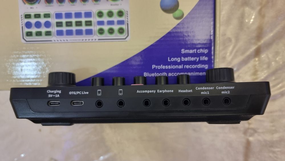 Zvuk kartasi. Ovoz kartasi. Ovoz yozish kartasi, sound mixer x50