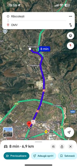 Teren extravilan de vânzare – 3782mp – sat Răscolești, jud MH