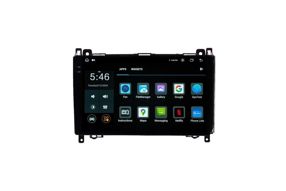 Navigatie Sprinter , Viano , Vito / VW Crafter Android 14 Camera Marsarier Carplay
