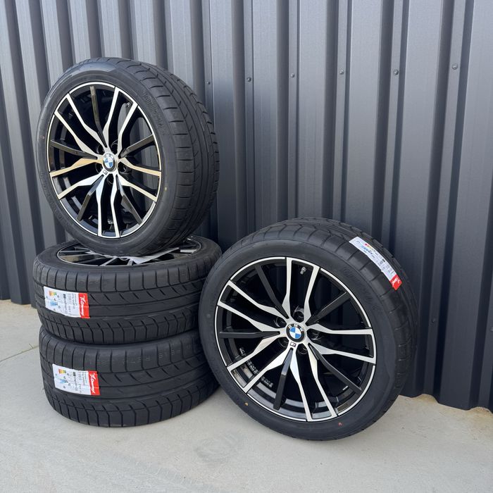 Jante Roti Complete BMW X5 F15 X6 F16 315 35 R20 275 40 R20 de vara cu senzori de presiune