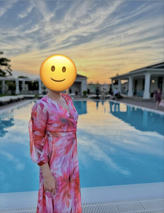 Rochie inflorata