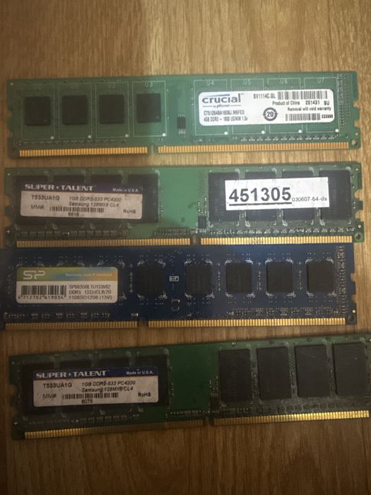 Memorii RAM DDR2 și DDR3 – netestate