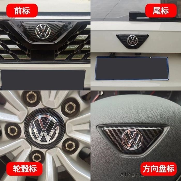 Jetta Vs5 Volkswagen Emblema Komplekt