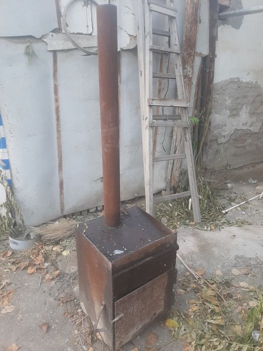 Котёл для отопления на угле и дровах